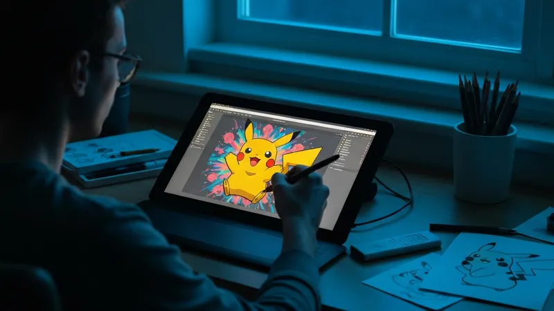 Des fan arts à Pikachu : une communauté créative