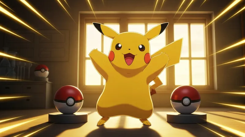 Pikachu en tant que Pokémon starter