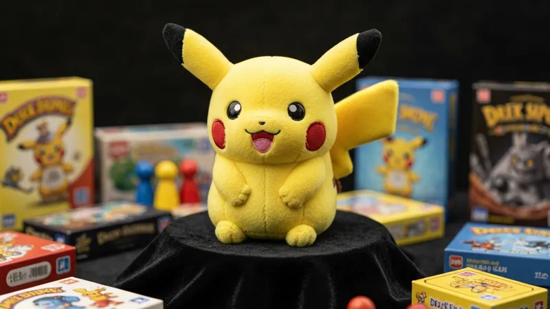 Pikachu et les jeux de société